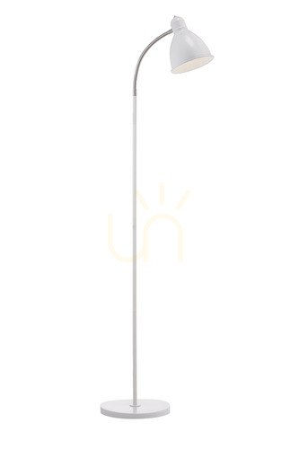 Kontrollera Golvlampa Markslojd NITTA vit metall 145 cm 104841