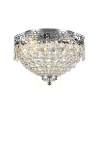 Plafond Markslojd Joline 2 lampor krom kristall 28 cm 108423 small 0
