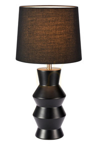 Bordslampa Markslöjd Sienna 108447 svart keramik 46 cm small 0