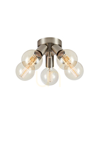 Plafond Markslojd MAZZO 108554 nickel 5 ljuskällor metall small 0