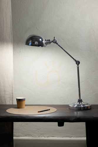 Kontrollera Bordslampa Markslojd Portland 108583 krom metall
