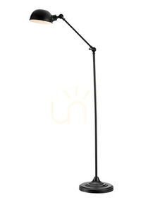 Golvlampa Markslöjd Portland svart metall 143 cm 108586 small 0