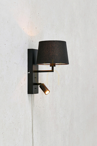 Vägglampa Markslojd COMO 2-ljus svart 108595 small 1