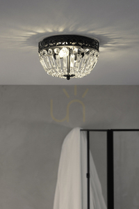 Plafond Markslojd Etienne 2L transparent kristall metall 25 cm 108598 small 1