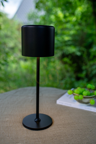 Kontrollera Skrivbordslampa Markslojd FILO uppladdningsbar svart 30 cm LED 108657