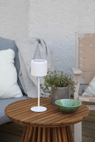Kontrollera Skrivbordslampa Markslojd FILO uppladdningsbar vit LED 108658
