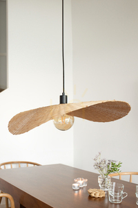 Pendant Light Markslojd Rayo Natural Bamboo 70 cm 108677 small 1