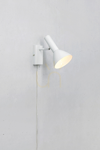 Kontrollera Vägglampa Markslojd Metro vit 108689