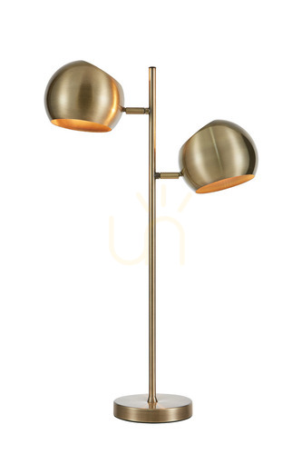 Kontrollera Bordslampa Markslojd Edgar 2-ljus antik 108692