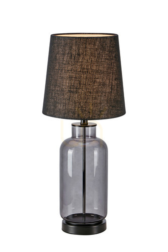 Kontrollera Bordslampa Markslojd Costero 108696 svart rökfärgat glas 60 cm