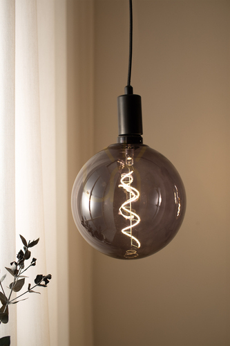 Kontrollera Glödlampa Markslojd GLOBE E27 4W LED 2200K Rök 108723