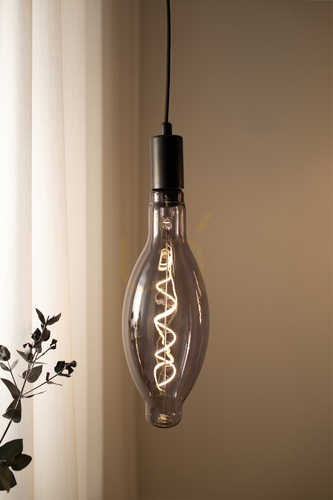 Kontrollera Glödlampa Markslojd Mercury E27 4W LED 115 mm rök 108725