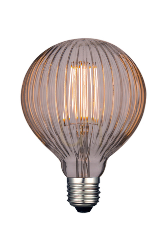 Kontrollera Glödlampa Markslojd Lines E27 LED 4W 2200K 125 mm rök 108728