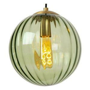 Taklampa Lucide MONSARAZ grön glas metall 3-ljus E27 45493/03/33 small 3