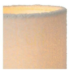 Bordslampa Lucide WOOLLY beige bomull metall Japandi E14 10516/01/38 small 3