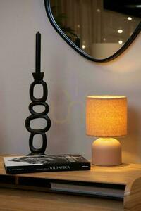Lucide WOOLLY ockragul Japandi bordslampa Ø 16 cm E14 10516/01/44 small 2