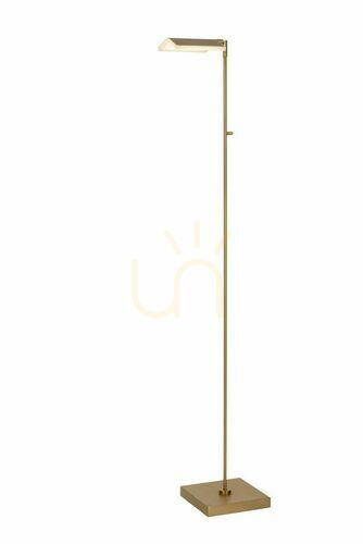 Kontrollera Golvlampa Lucide AARON LED dimbar guld 19730/10/02