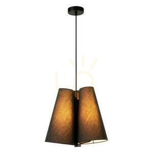 Lucide Gregory taklampa svart lin stål E27 30495/03/30 small 2