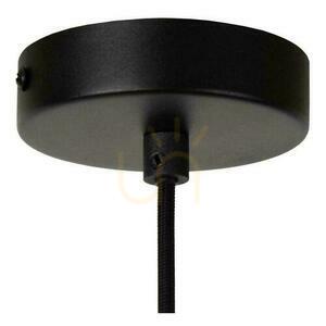 Lucide Gregory taklampa svart lin stål E27 30495/03/30 small 5