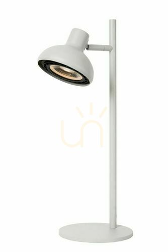 Kontrollera Bordslampa Lucide SENSAS vit stål 46,7 cm 30597/01/31