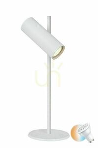 Skrivbordslampa Lucide CLUBS vit aluminium GU10 09539/01/31 small 0