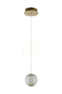 Lucide CINTRA pendant light gold LED 4,2W 13499/04/60 small 1