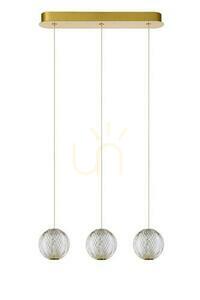 Taklampa Lucide CINTRA guld LED akryl 48 cm 13499/12/60 small 1