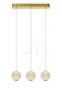 Taklampa Lucide CINTRA guld LED akryl 48 cm 13499/12/60 small 0
