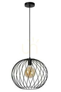 Pendellampa Lucide DANZA svart metall 40 cm 21428/40/30 small 1