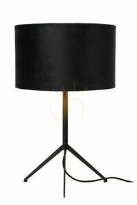 Lucide TONDO bordslampa svart metall E27 30 cm 45590/81/30 small 0