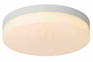 Lucide BISKIT badrumsplafond med rörelsesensor, vit, LED 24 W 2700 K, IP44, 34,5 cm — 79111/36/31 small 0