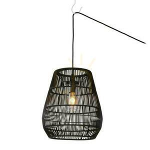 Hängande utomhuslampa Lucide NERIDA svart IP44 E27 50-389 cm 38/44/01/30 small 2