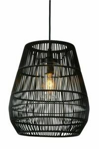 Hängande utomhuslampa Lucide NERIDA svart IP44 E27 50-389 cm 38/44/01/30 small 0