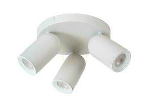 Lucide PUNCH spotlights vit metall 3xGU10 CCT 21 cm 13958/13/31 small 1