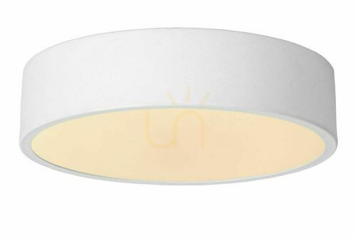 Kontrollera Plafond Lucide UNAR vit 20 cm LED 12W 79185/20/31