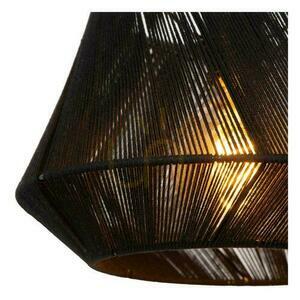 Lucide JESSICA taklampa svart bomull Japandi E27 30 cm 10421/30/30 small 2