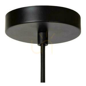 Lucide JESSICA taklampa svart bomull Japandi E27 30 cm 10421/30/30 small 4