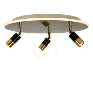 Plafond Lucide JUBEL guld/svart LED dimbar 48 cm 71101/48/02 small 2