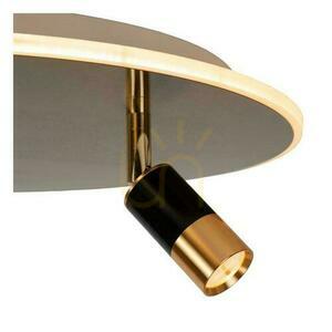 Plafond Lucide JUBEL guld/svart LED dimbar 48 cm 71101/48/02 small 3