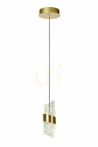 Kontrollera Pendant Light Lucide KLIGANDE Guld LED 7W 13496/07/02