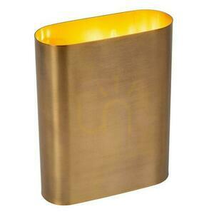 Vägglampa Lucide OVALIS guld metall 2 ljuspunkter 16x20 cm 12219/02/02 small 2