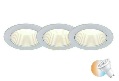 Kontrollera Takspotlight Lutec ALTUM vit 3xGU10 LED dimbar 8304702446