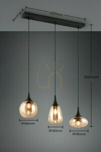Trio LUMINA taklampa 317000313 small 7