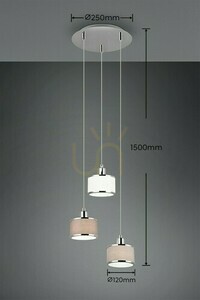 Trio KAPRUN taklampa 311630306 small 7
