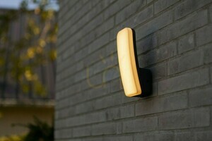 Vägglampa utomhus Lutec KITE LED 8,8W grå 5203301345 small 2