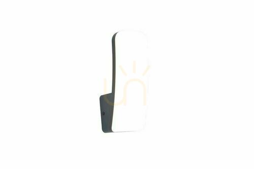 Kontrollera Vägglampa utomhus Lutec KITE LED 8,8W grå 5203301345