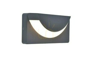 Lutec LUPS 6402801118 LED-vägglampa för utomhusbruk, mörkgrå, 14 W IP54 small 0