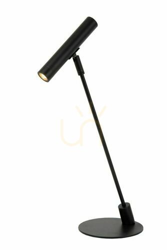 Kontrollera Lucide ALEC svart bordslampa LED G9 3W metall 53 cm 03546/03/30