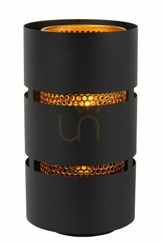 Kontrollera Bordslampa Lucide ROSAS svart metall E27 16 cm 21533/01/30