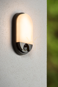 Lucide HUPS IR svart LED-vägglampa för utomhusbruk 10 W med rörelse- och skymningssensor 22864/10/30 small 3